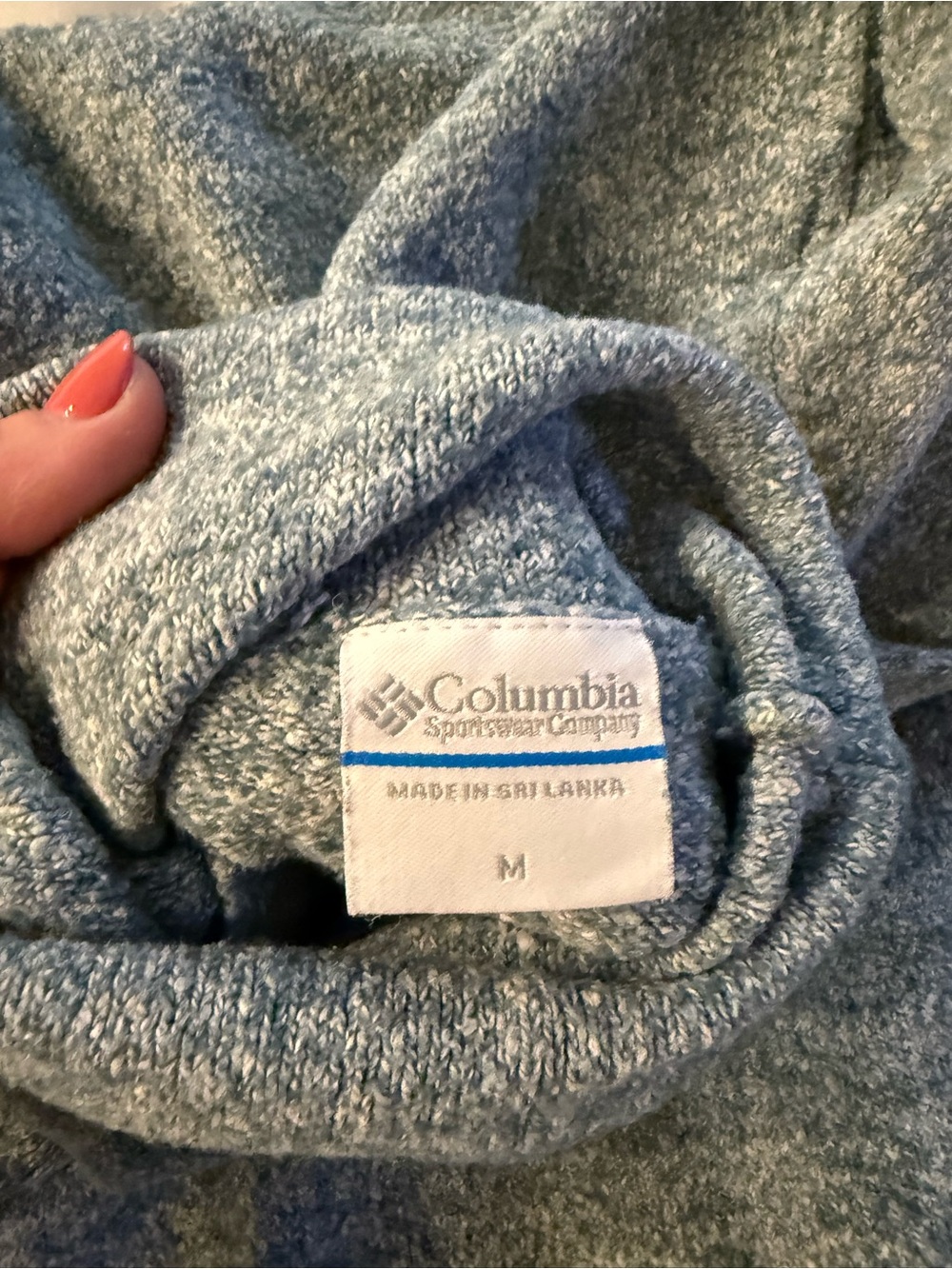 Columbia Women's Light Heather Gray Crewneck Sweater